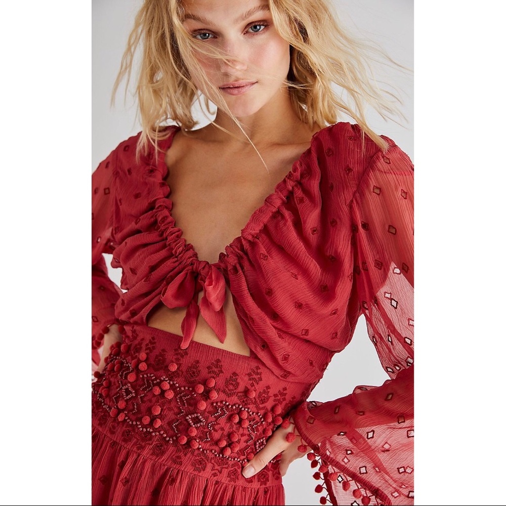 Free People Della Sole Mini Dress - Picture 3 of 4